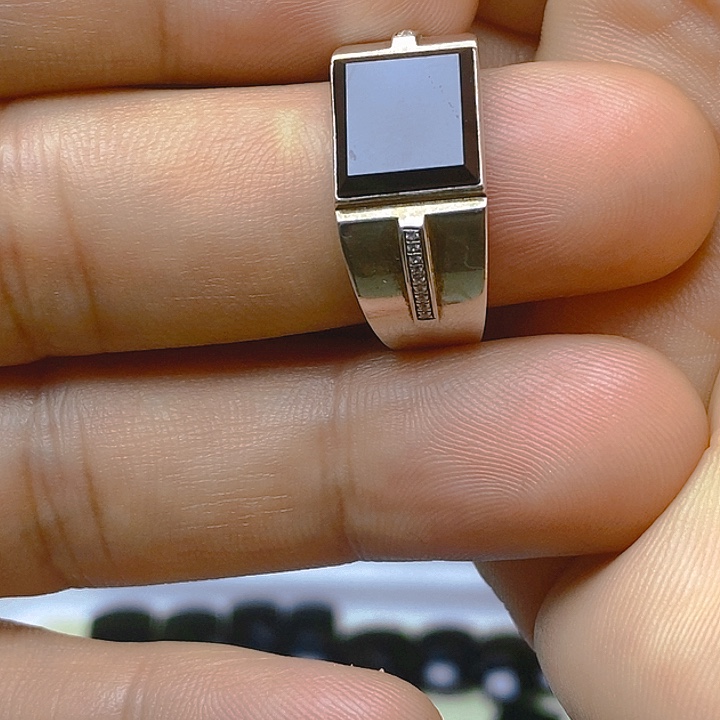 静***心翡翠银S925镶嵌戒指