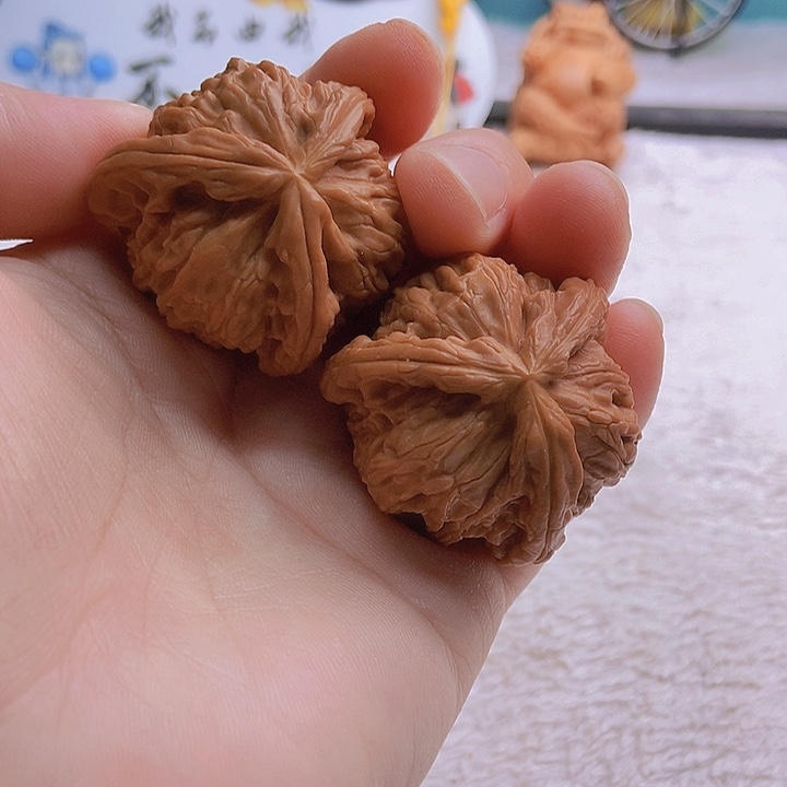 把件文玩核桃星*三棱