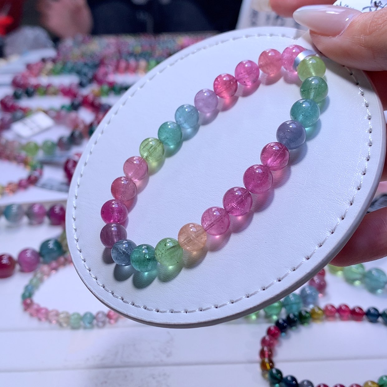 【闪购商品】碧玺手链未镶嵌碧玺