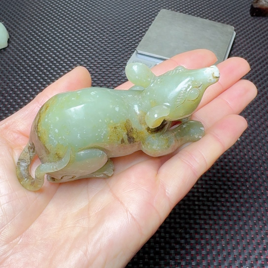 和田玉把件未镶嵌