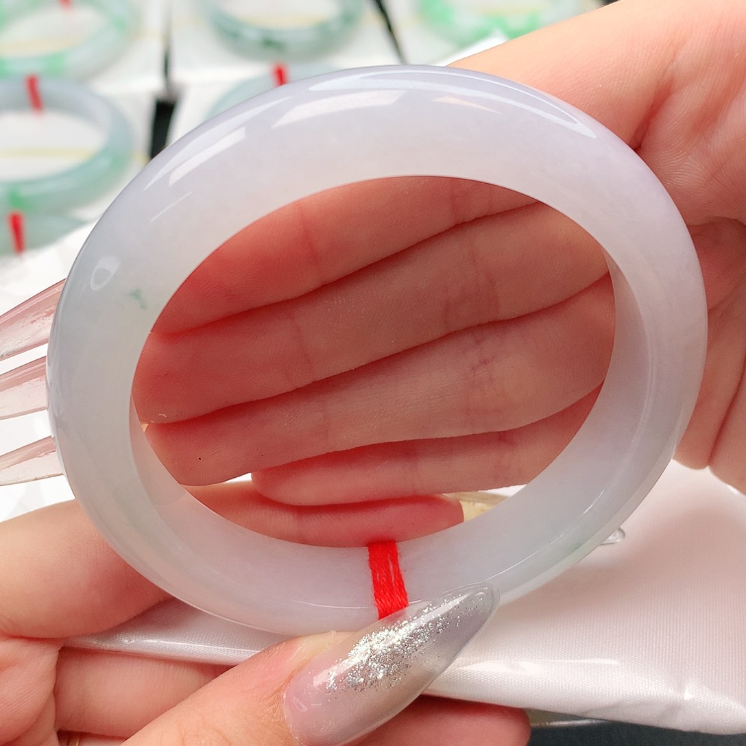 未镶嵌手镯翡翠正圈60