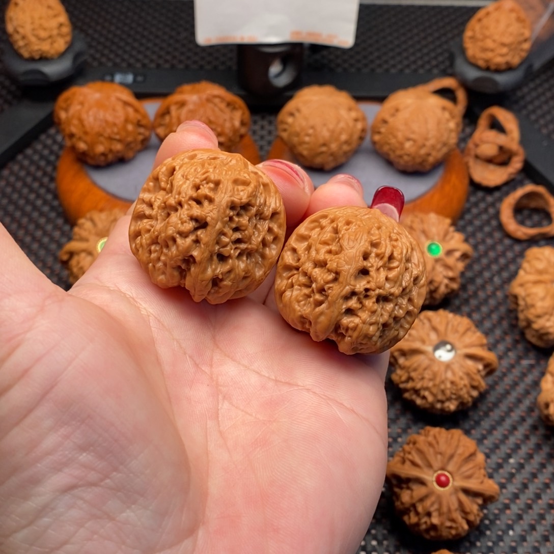 文玩核桃把件西北将军膀37边39肚