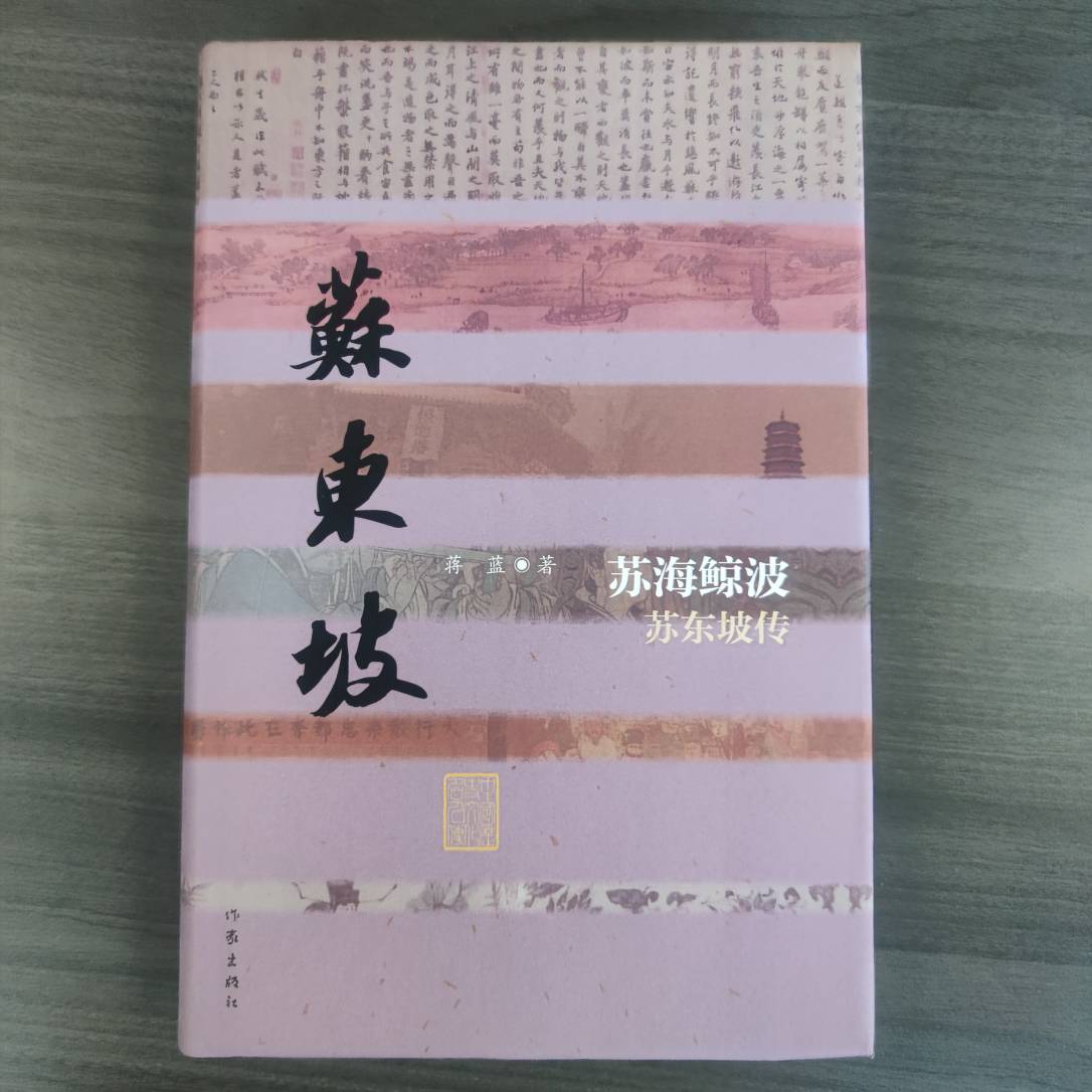 【库播微瑕】苏海鲸波——苏东坡传（精装）