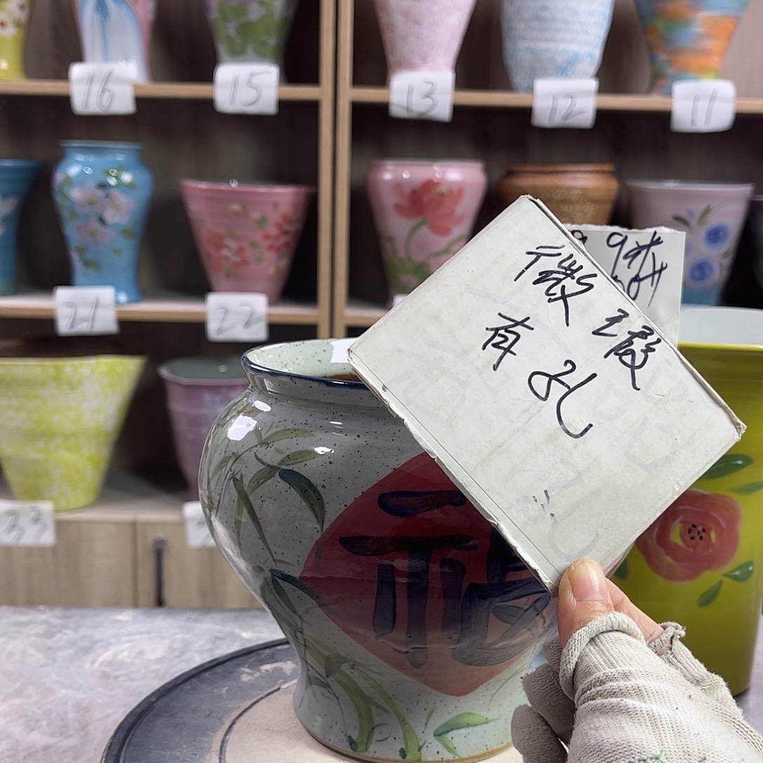 景德镇陶瓷花盆花盆