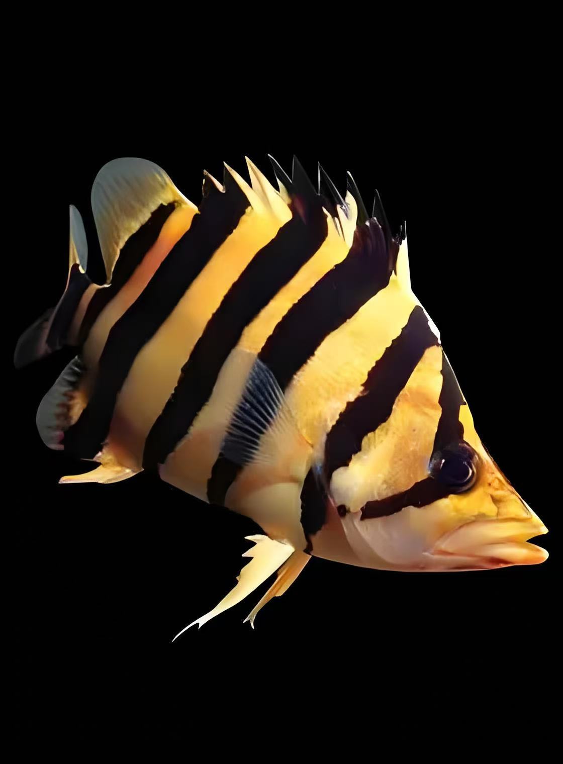 3号苏虎球虎泰虎三纹四纹虎热带观赏活体鱼