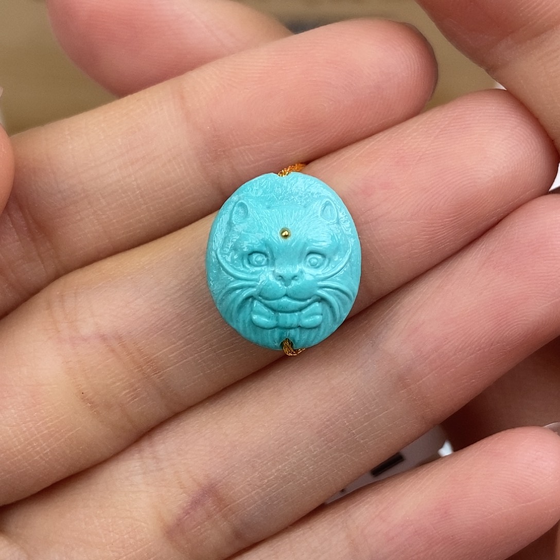 绿松石未镶嵌珠宝奇石