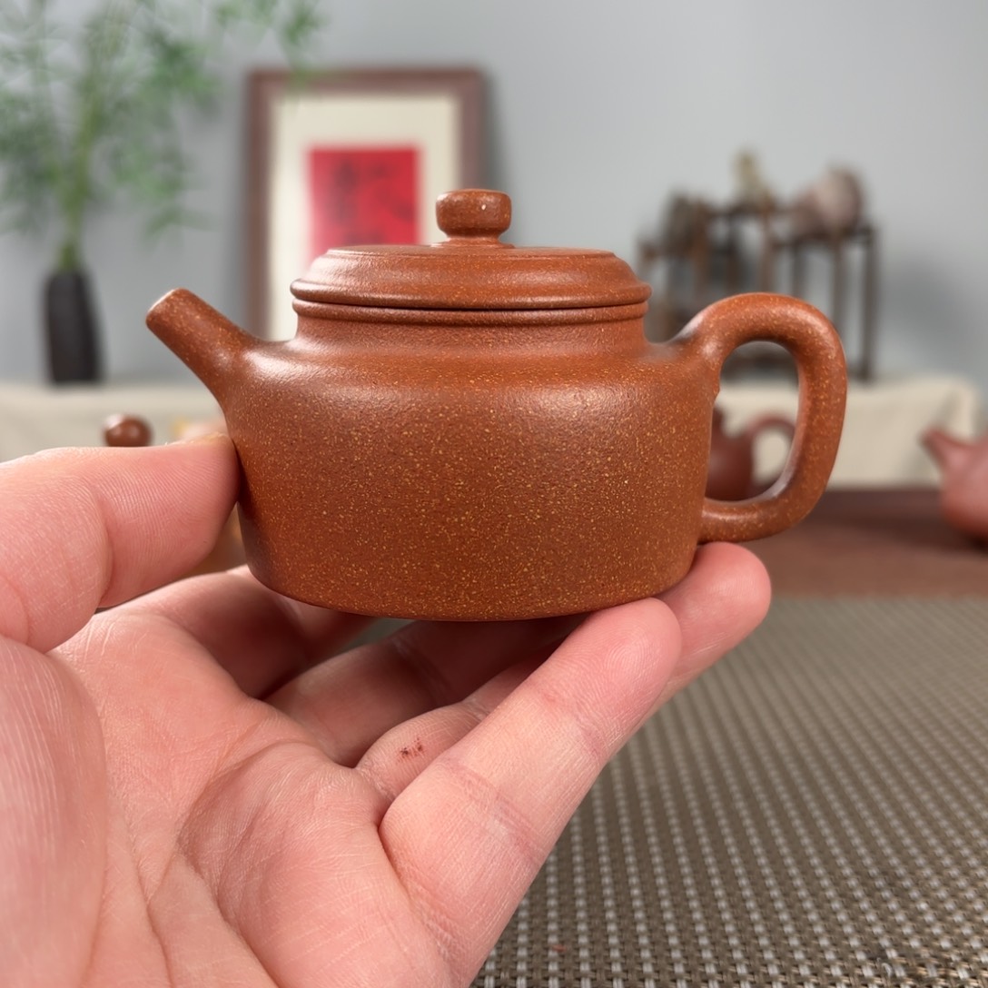 紫砂茶壶黄龙山原矿紫砂壶150