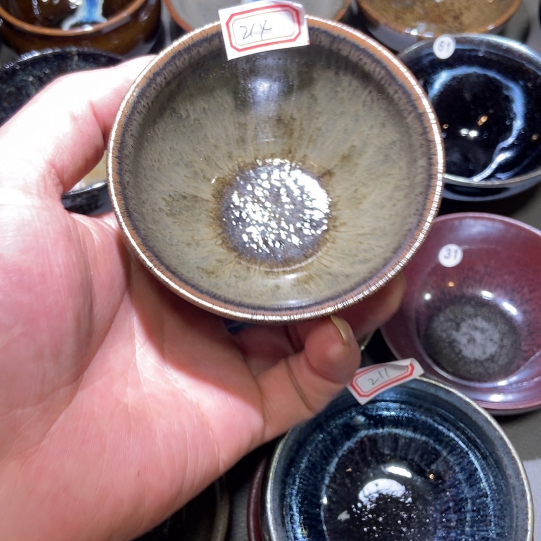 茶盏9**9214 建窑建盏壹铭建盏