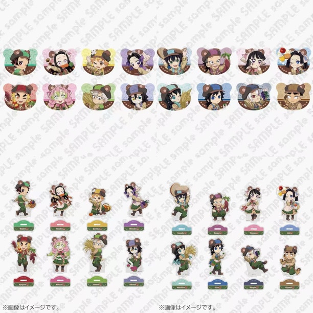 【鬼灭之刃】熊耳吧唧 立牌盲盒代拆【拆卡】