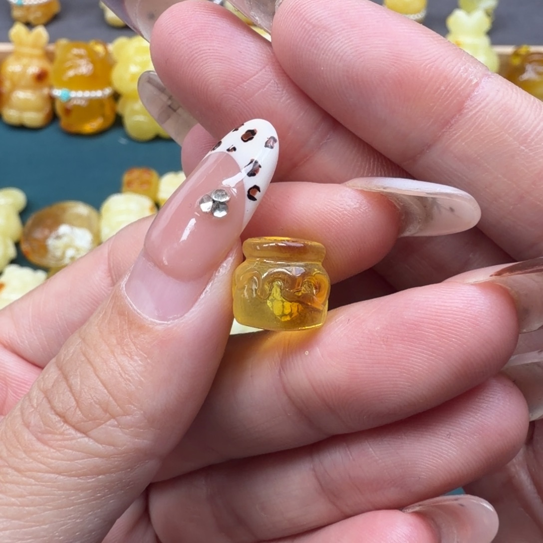 琥珀未镶嵌裸石蜜蜡