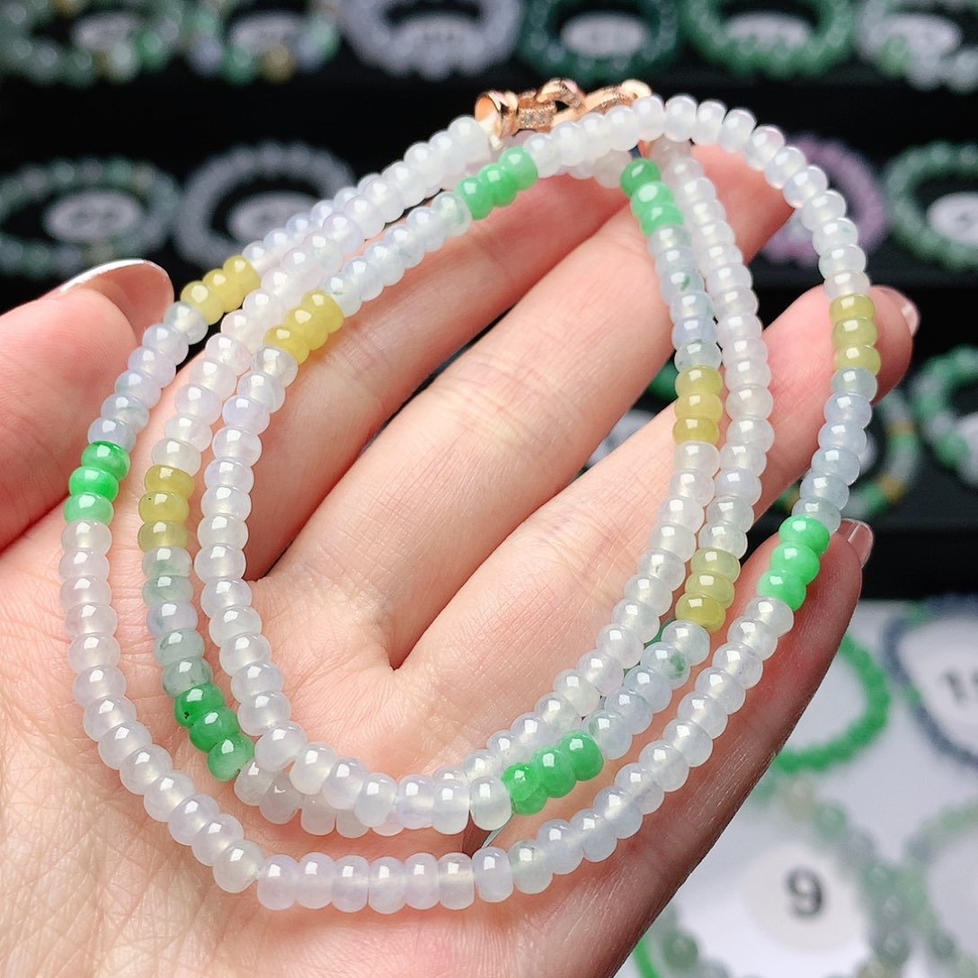 翡翠手链未镶嵌翡翠