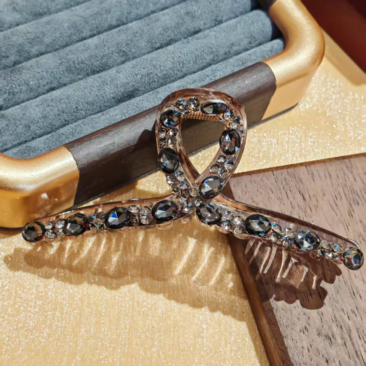 芙奈琪00284休闲风抓夹简约风发夹韩版网红抓夹