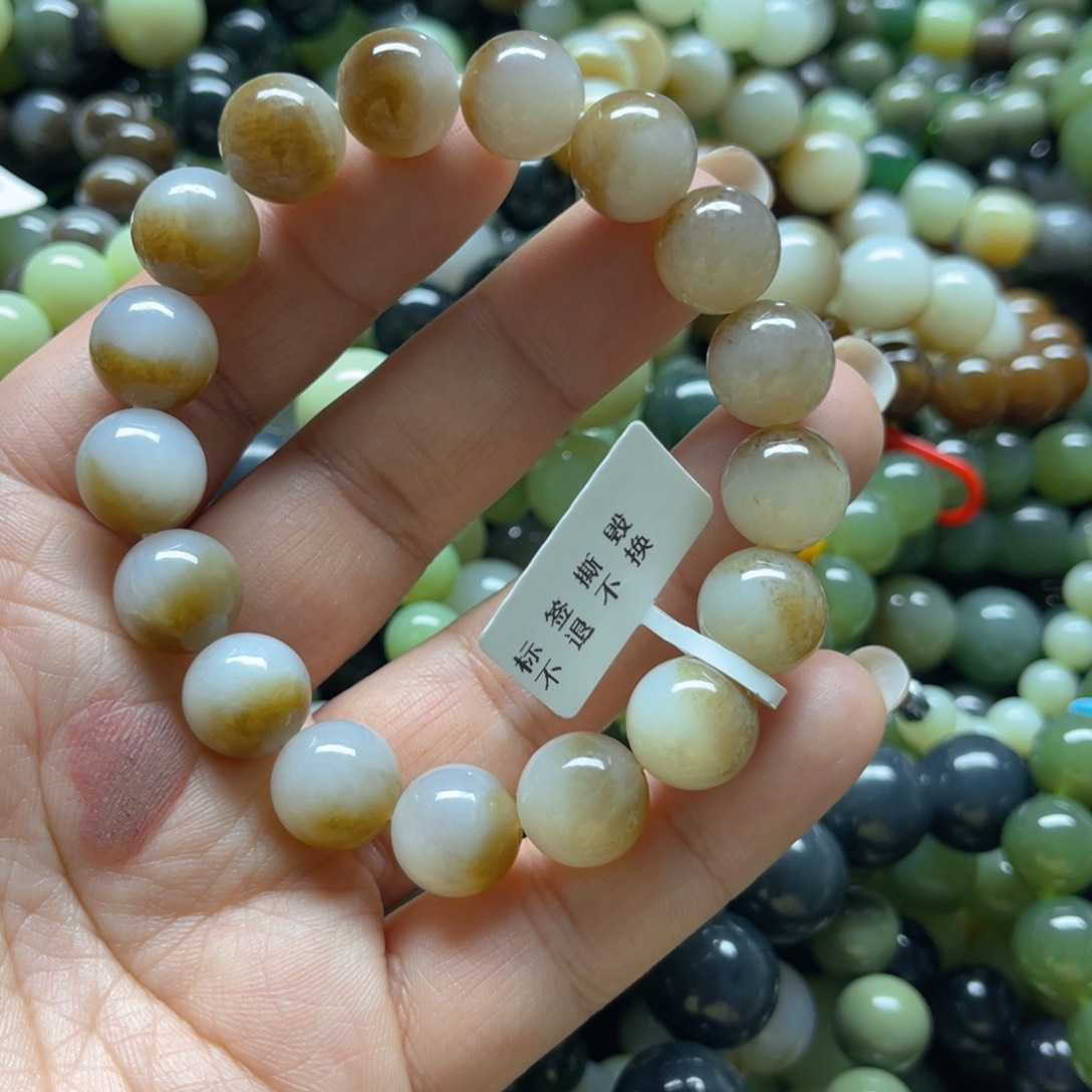 和田玉手链未镶嵌