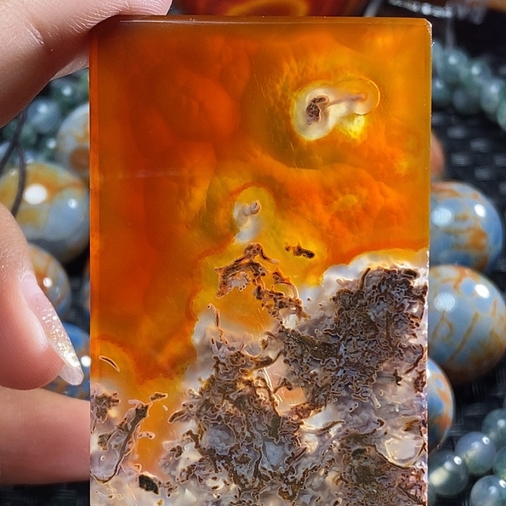 未镶嵌颈饰玛瑙/玉髓