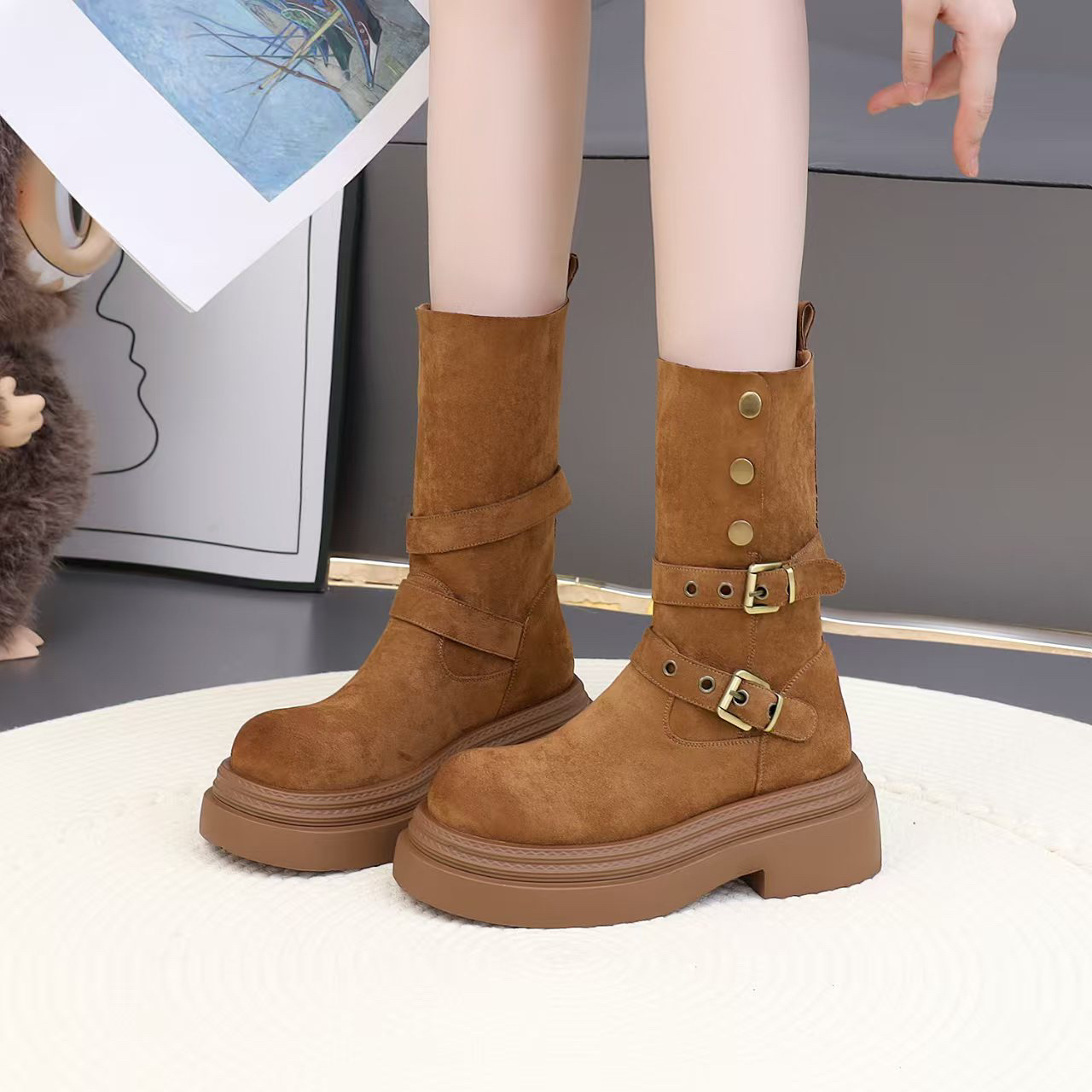 扣号直播间精品断码样品女鞋偶有微瑕默认NO退NO换