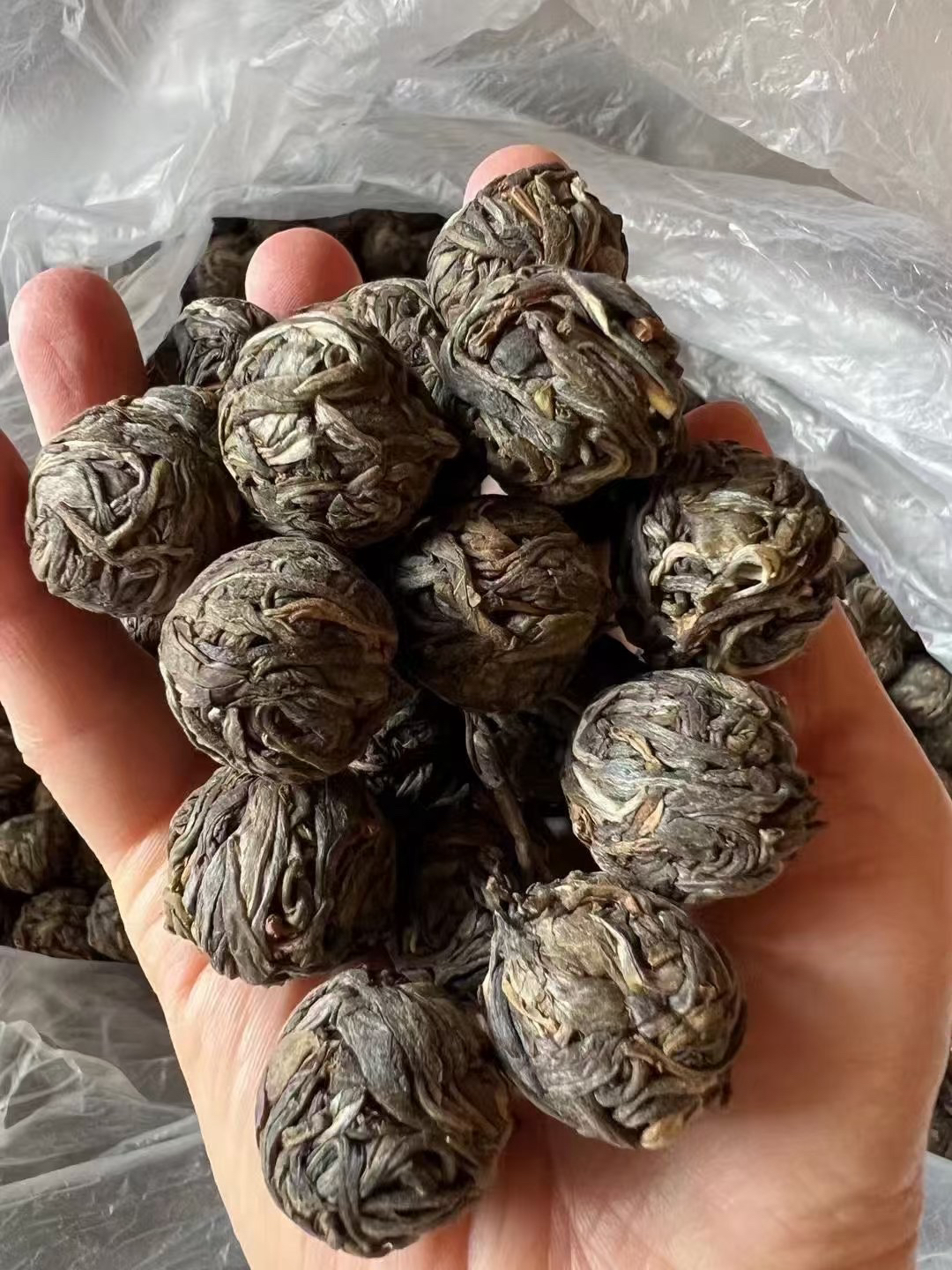 普洱茶生茶磨烈小龙珠30颗