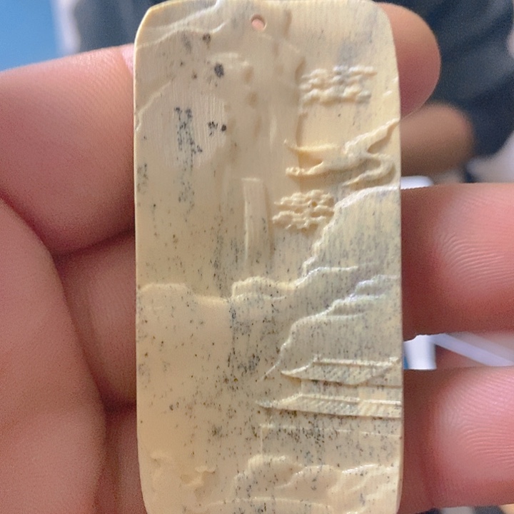 天然猛犸牙雕刻残次品