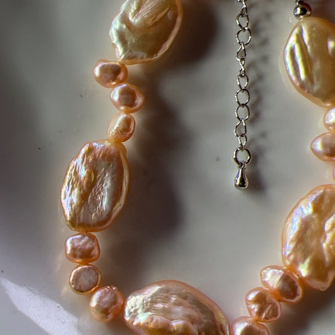 手链合金淡水珍珠