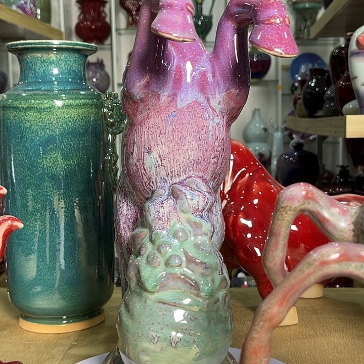 清****）钧瓷的制作工艺和工艺都是