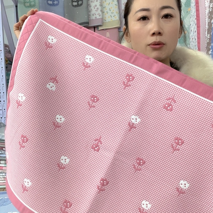 棉特价促销粉色花花