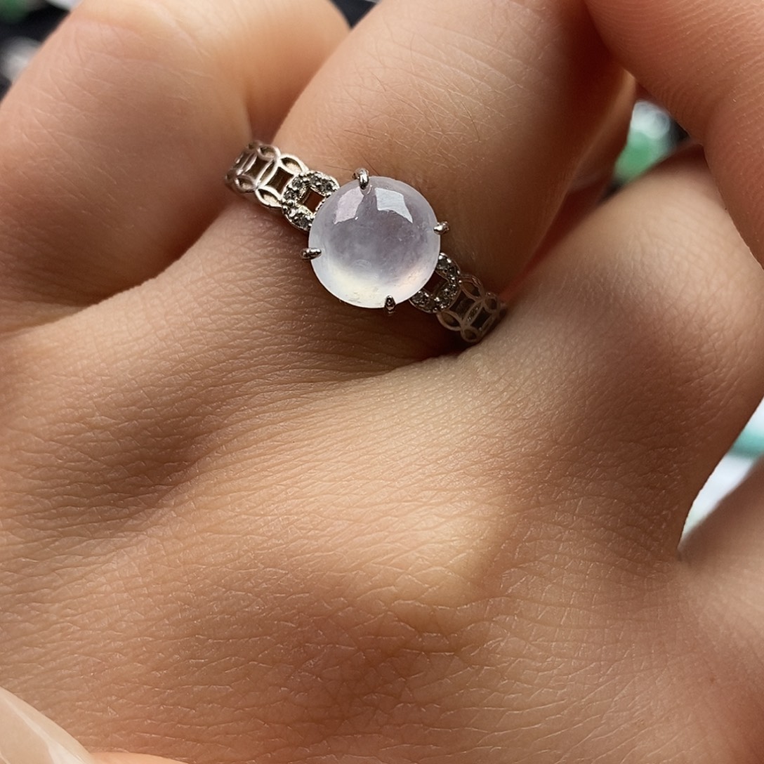 翡翠未镶嵌戒指翡翠