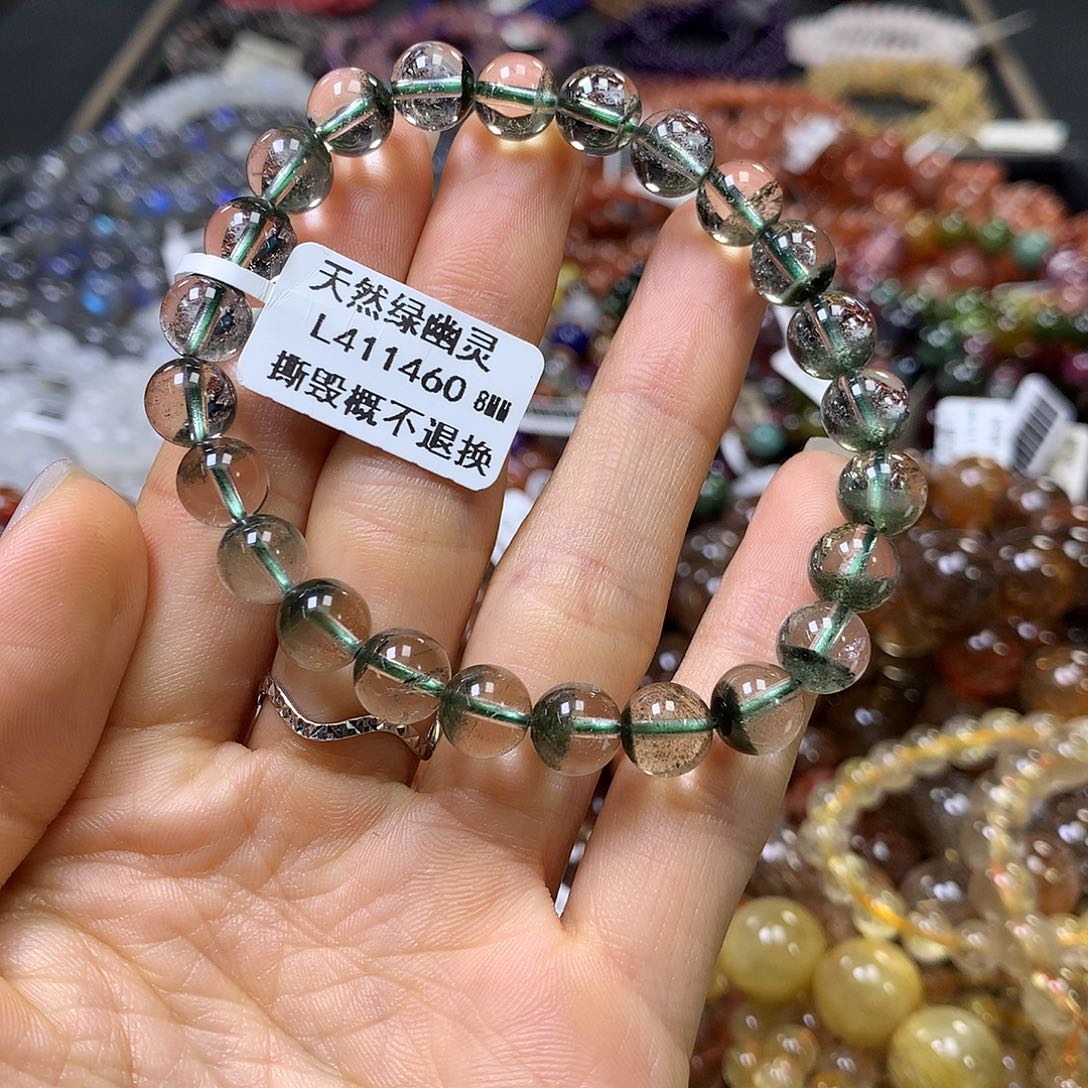 水晶手链未镶嵌，