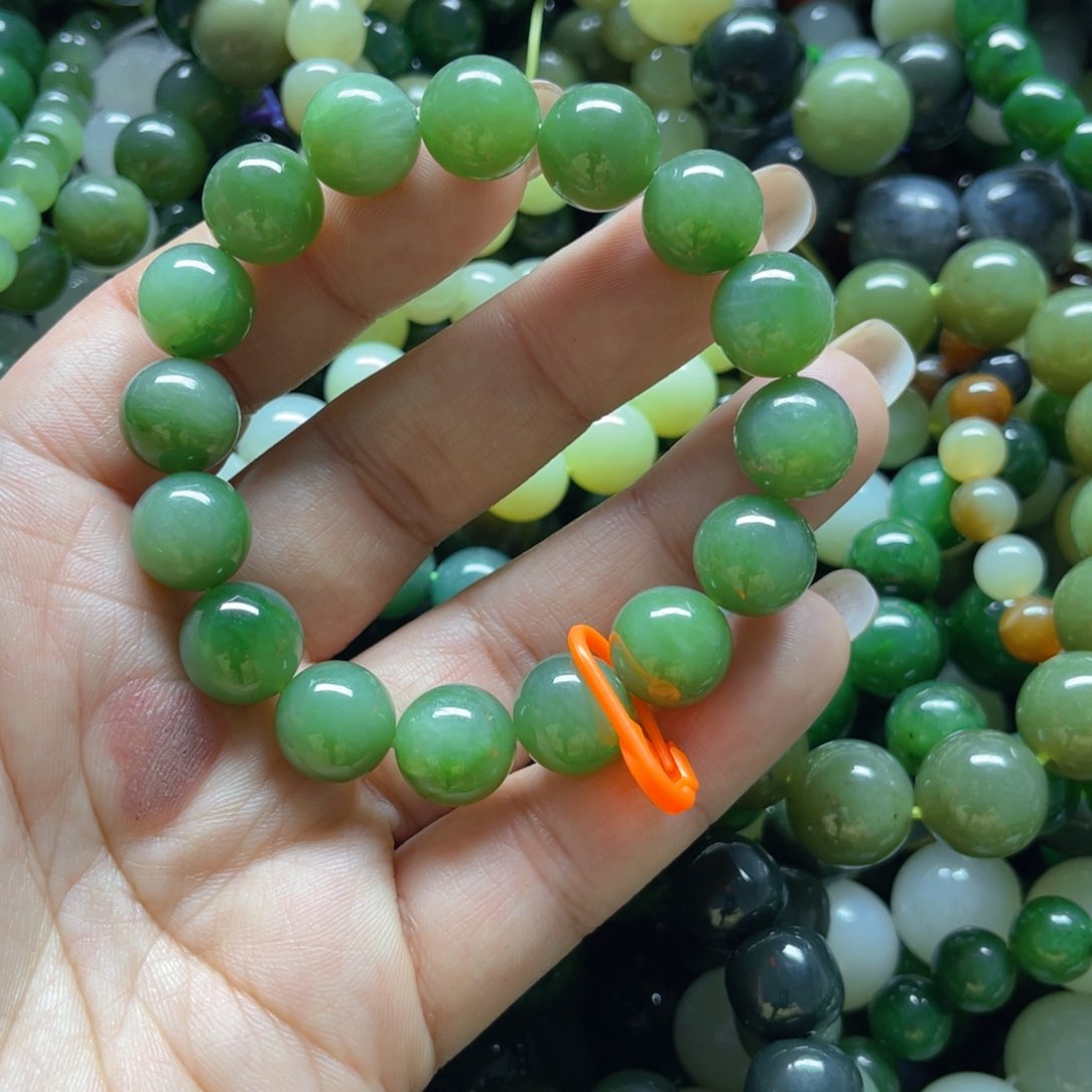 和田玉手链未镶嵌