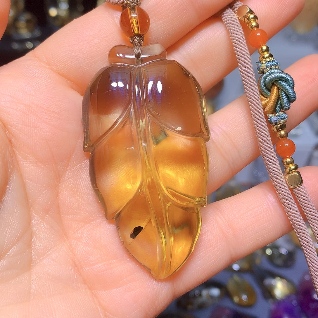 水晶吊坠未镶嵌天然水晶