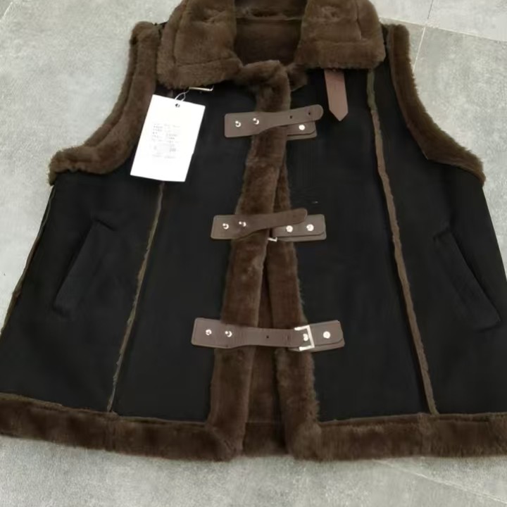 2468款，皮带扣，保暖马甲