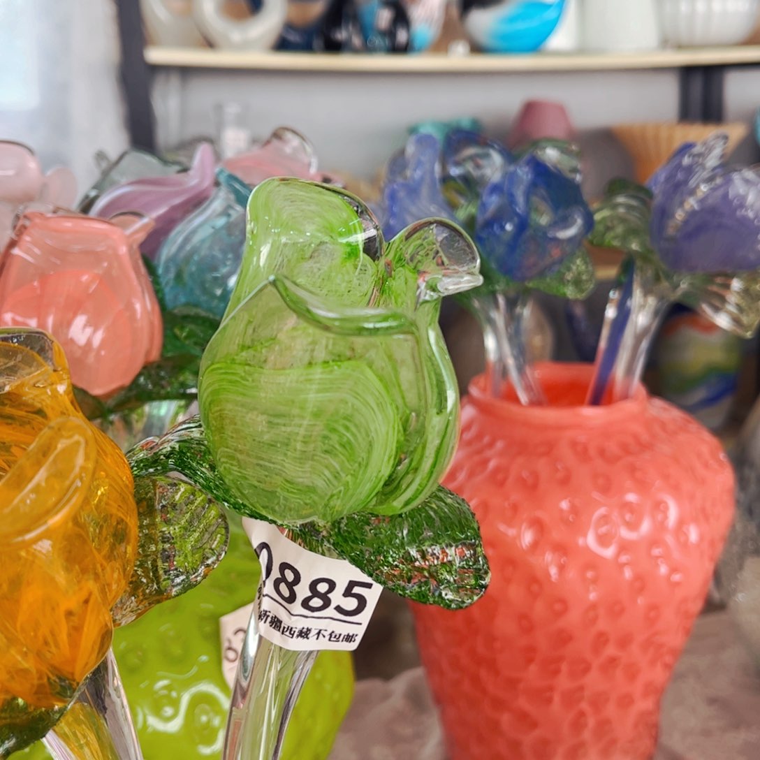 琉璃花0885 花瓶摆件