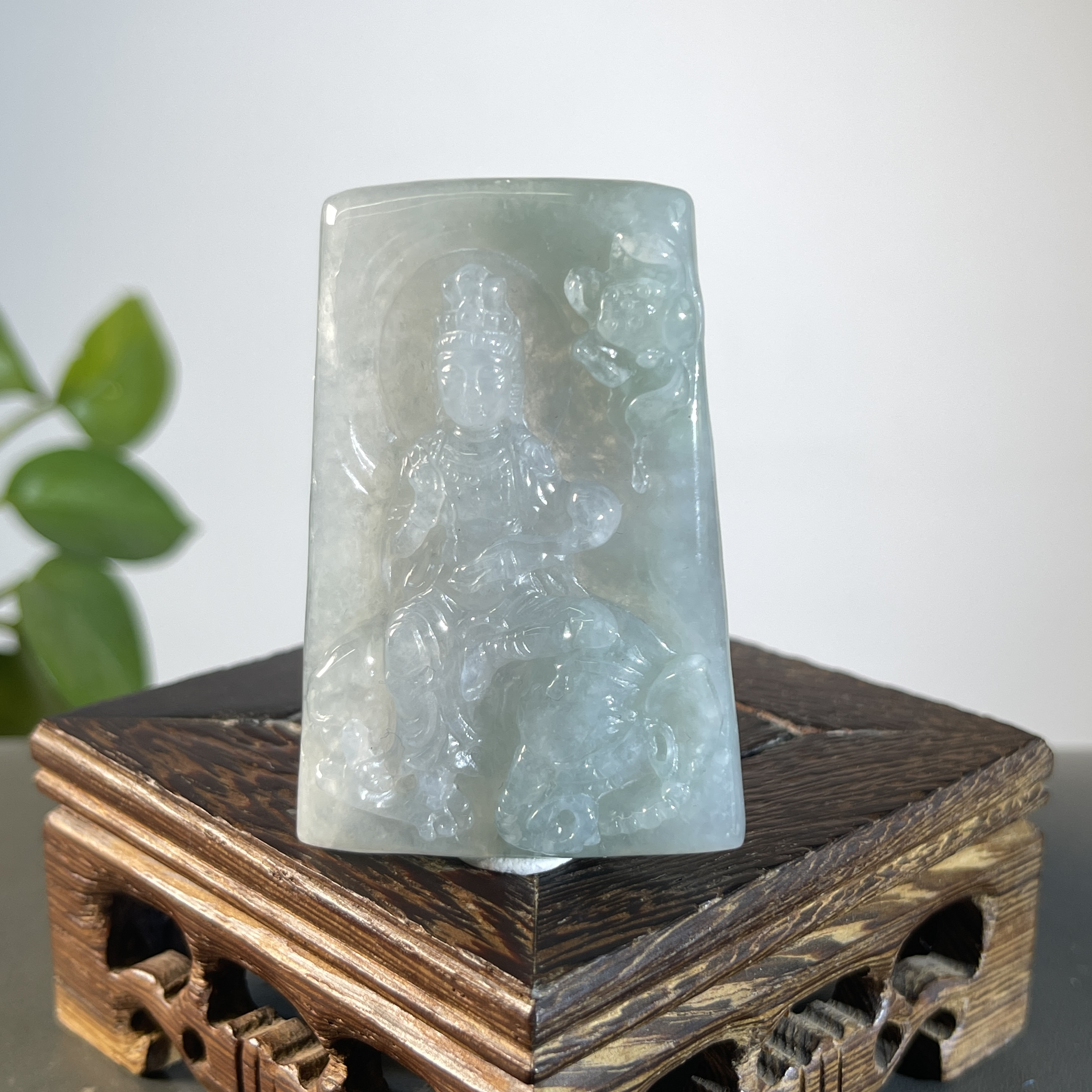 JSB27-50 天然翡翠缅甸A货 普贤