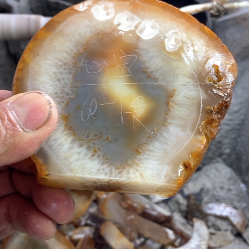 【闪购商品】定制玛瑙心*隐晶质结构