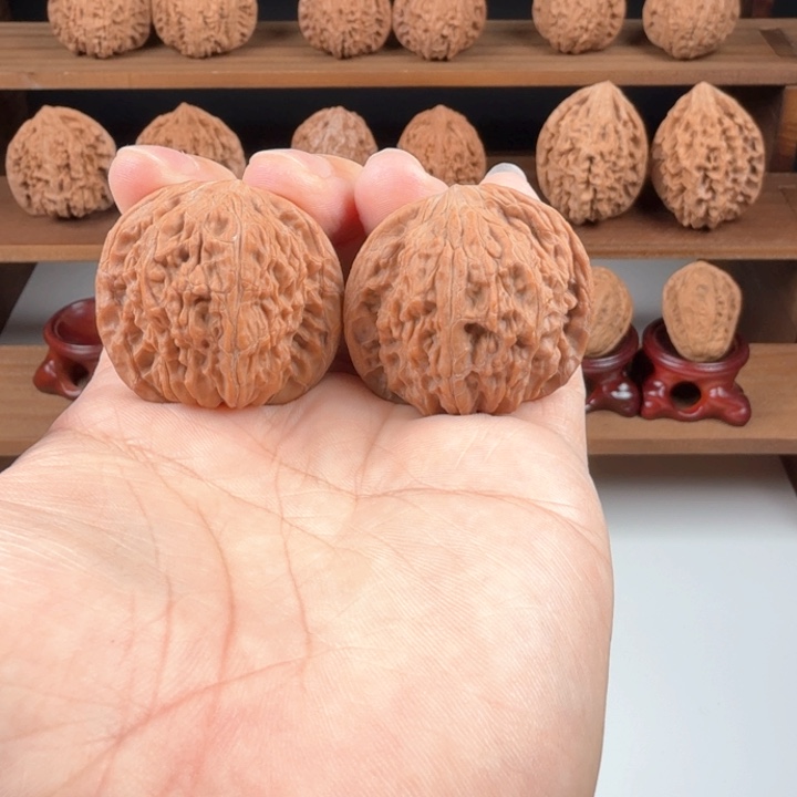 离***文玩核桃手串山地磨盘38/35/35