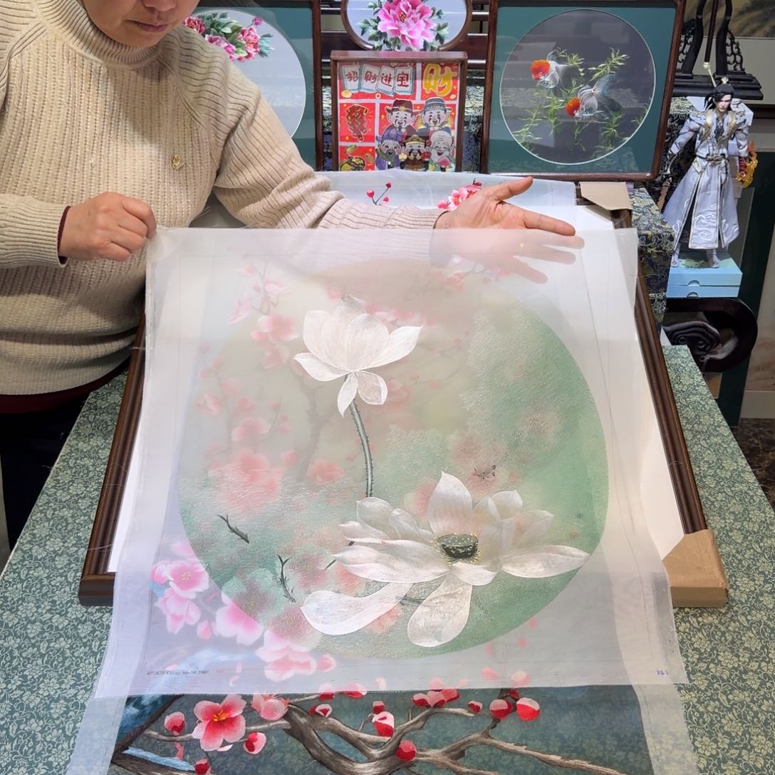 刺绣手工苏绣工艺精品