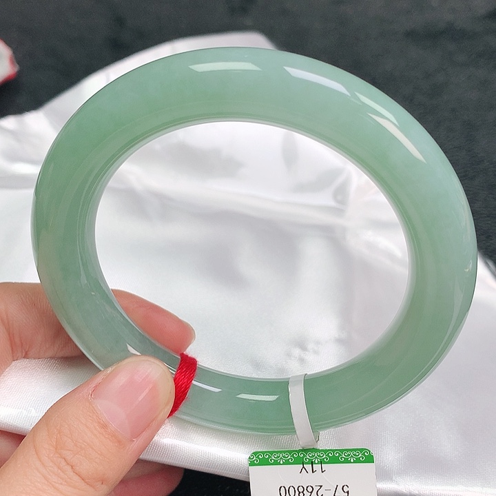 【闪购商品】翡翠手镯未镶嵌5758圈