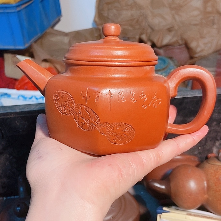 紫砂茶杯宜兴紫砂手工制作