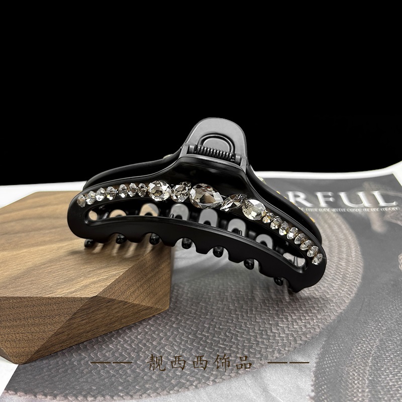 【LXX靓西西】413 抓夹11厘米气质高级全盘抓夹