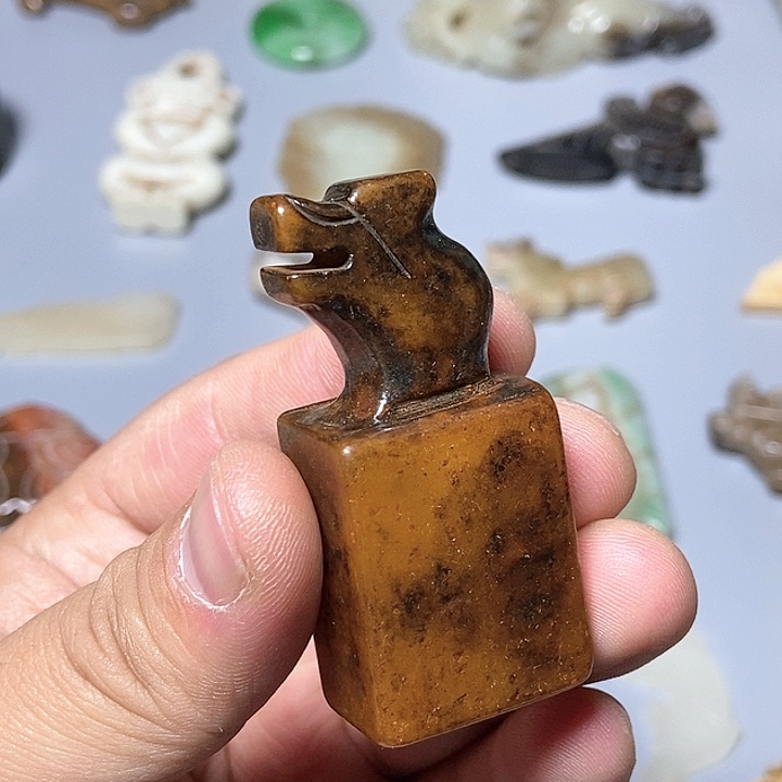 和田玉未镶嵌颈饰8