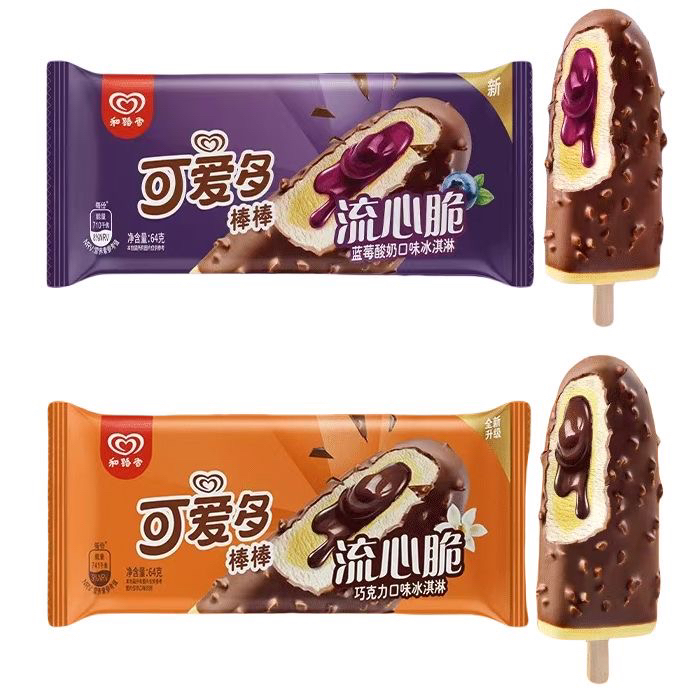 可爱多流心脆巧克力口味雪糕