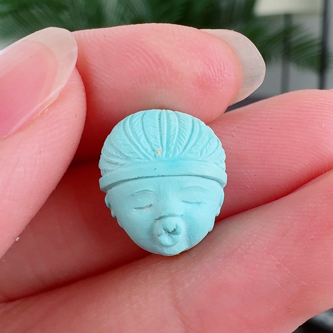 未镶嵌绿松石珠宝奇石