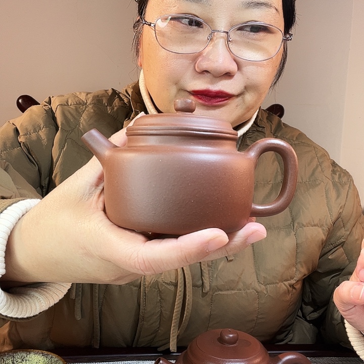 底槽青茶壶作品欣赏