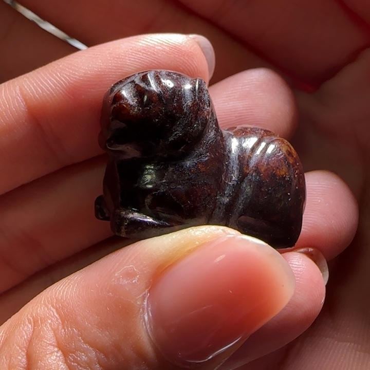 和田玉未镶嵌挂件滕*