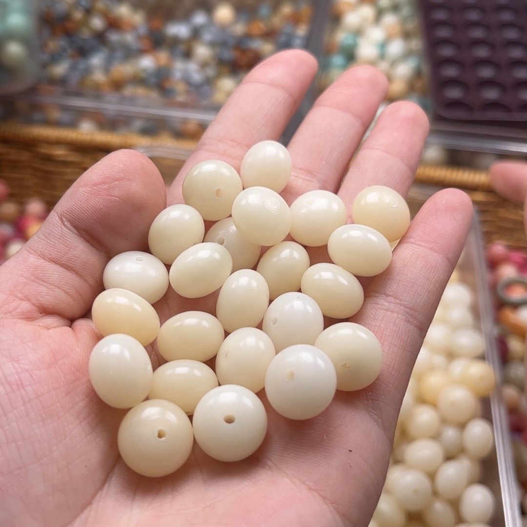 【闪购商品】白玉菩提吊坠z/11 45奶黄算盘福利不售后