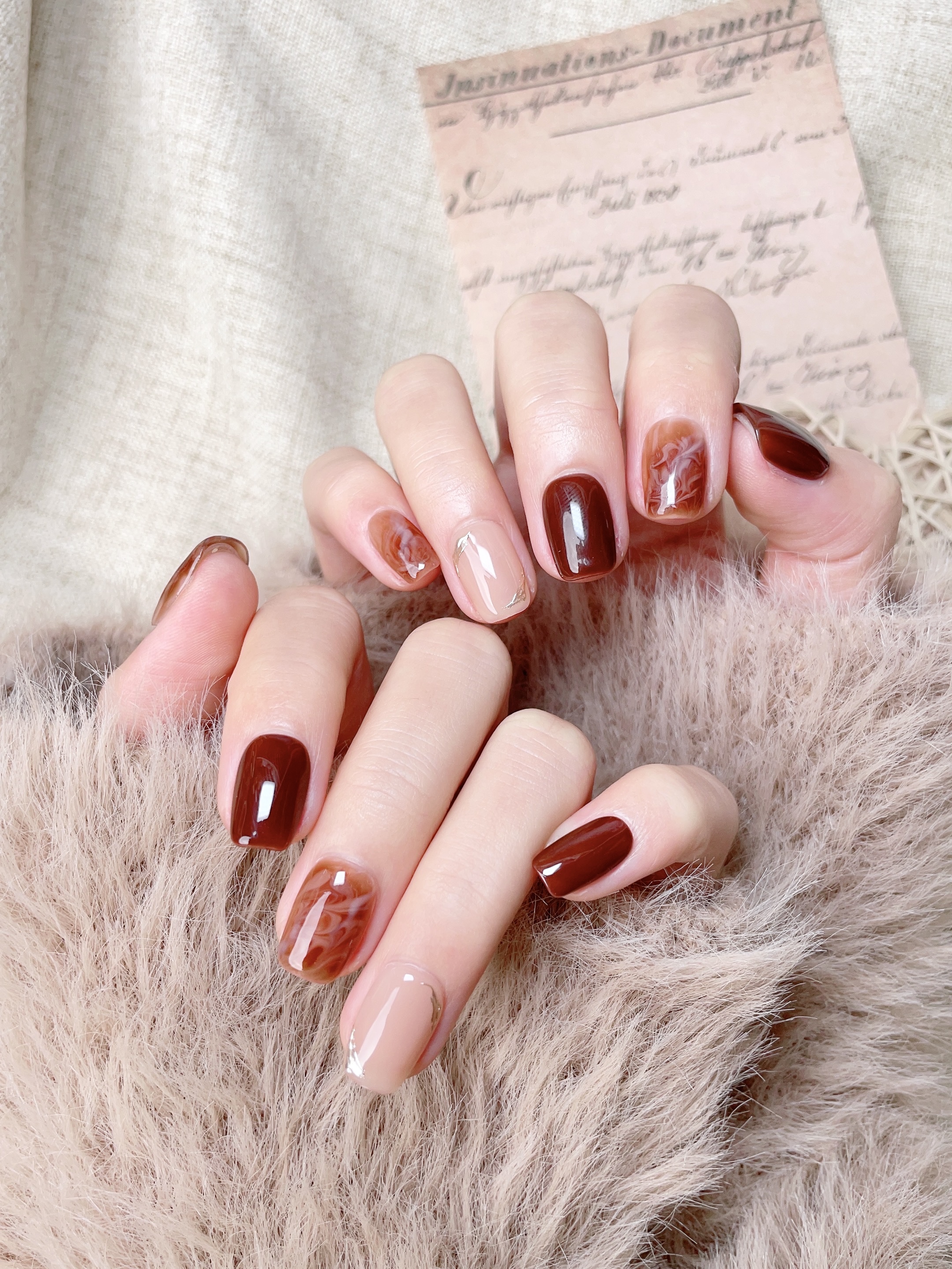 冰茶拿铁 XS码 一副