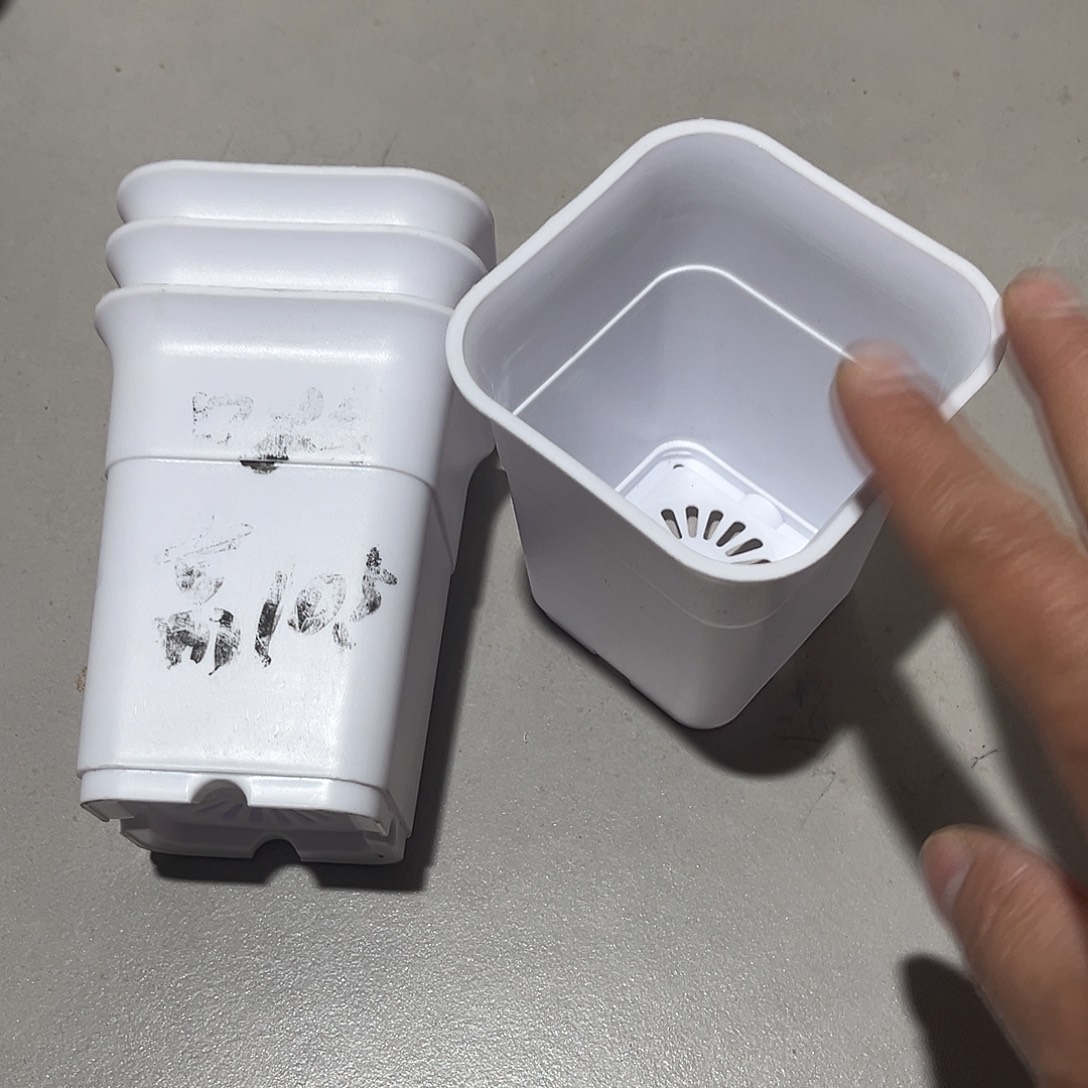 加厚万象口8.8高11白盆15个无托