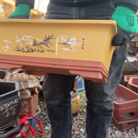 红陶紫砂花盆盆景盆栽