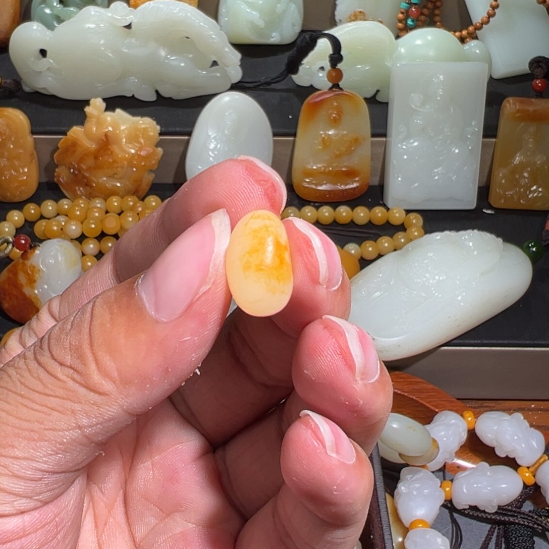 和田玉颈饰未镶嵌用****4