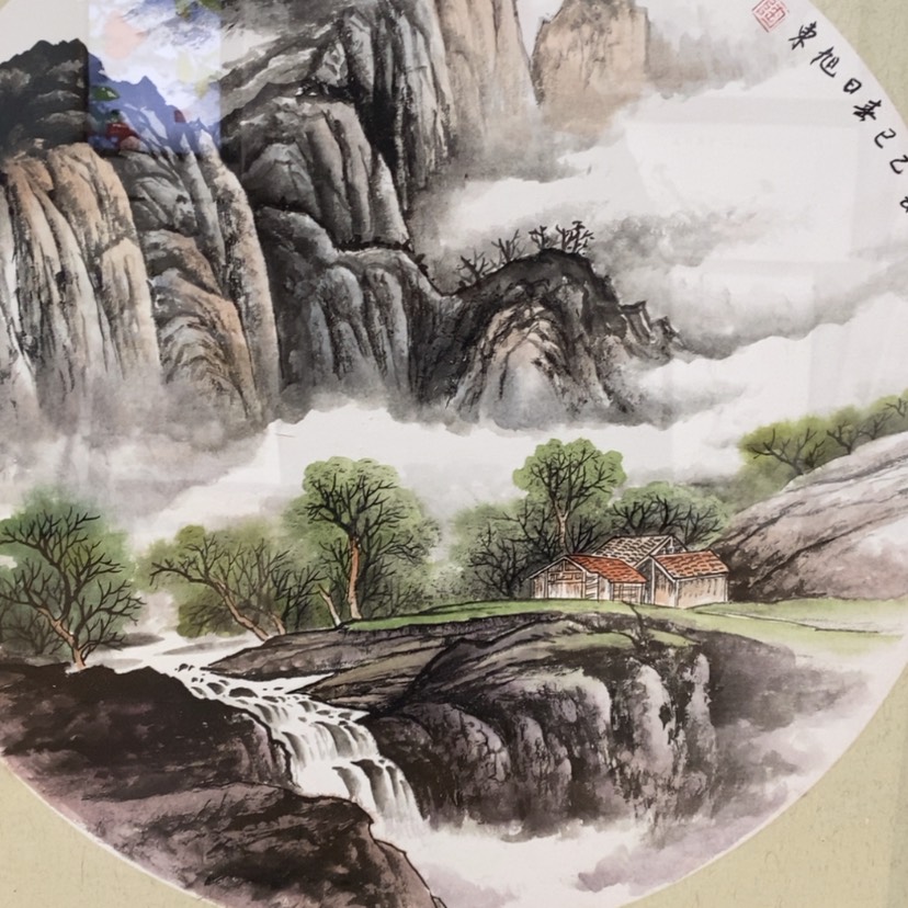 【闪购商品】国画手绘国画带框