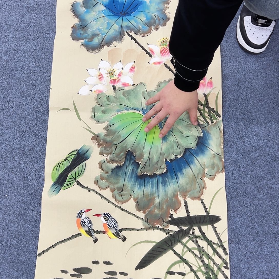 国画国画作品宣纸纯手绘
