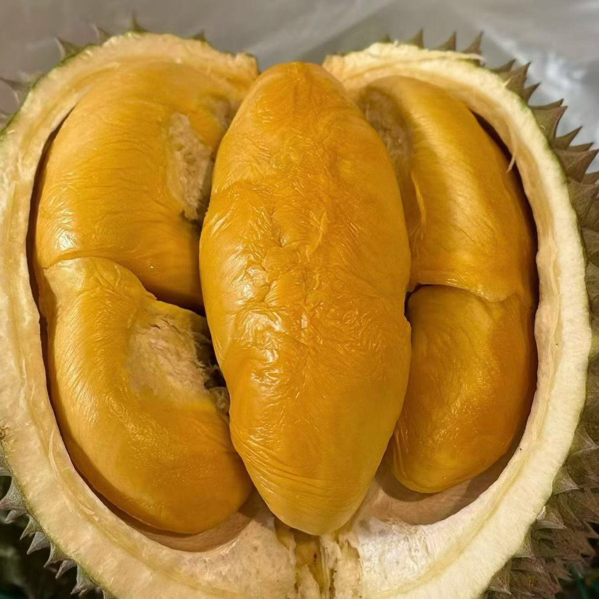 马来西亚鲜黑刺鲜榴莲/核小/2kg黑刺马来西亚